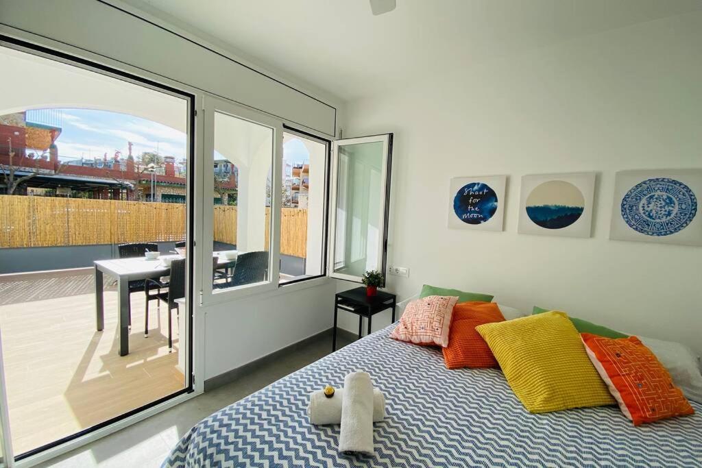 70 M2, Apartamento Cerca De La Playa, Apto Minusvalidos. Rosas Exterior foto